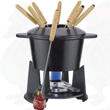 Spring Set per Fonduta di Formaggio GRENOBLE nero opaco 16 cm