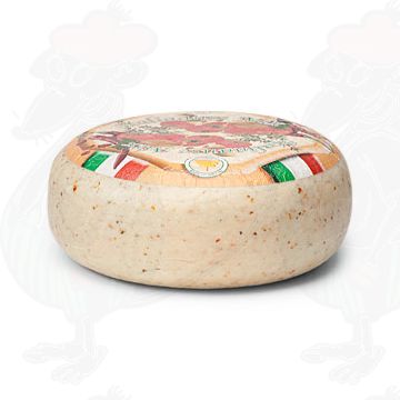 Formaggio Di Capra Pomodoro Olive | Qualità aggiuntiva | Formaggio intero 4,5 chili