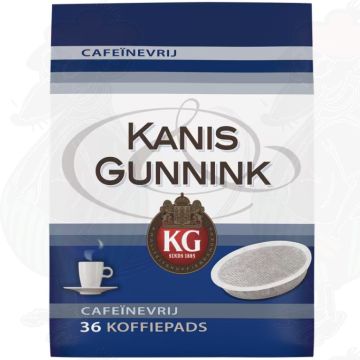 Kanis & Gunnink Decaffeinato Cialde di Caffè 36 pezzi