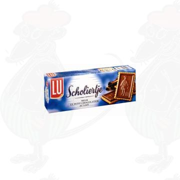 LU Scholiertje melkchocolade 150 grammis 12 biscuits