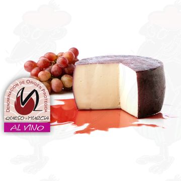 Queso de Murcia al Vino – Formaggio di Capra con Crosta al Vino