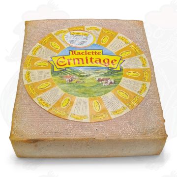 Formaggio Raclette con 3 Peperoni | Formaggio intero 6 kg