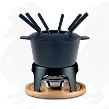 Set Fonduta in Ghisa Swissmar Sierra Nero