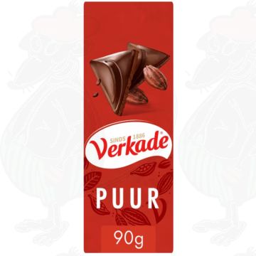 Verkade Extra Fondente Chocolade reep 90 g Fairtrade