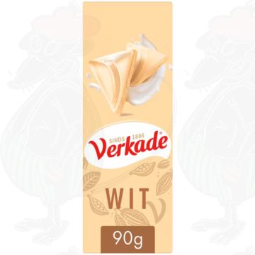 Verkade Bianco reep 90 g Fairtrade